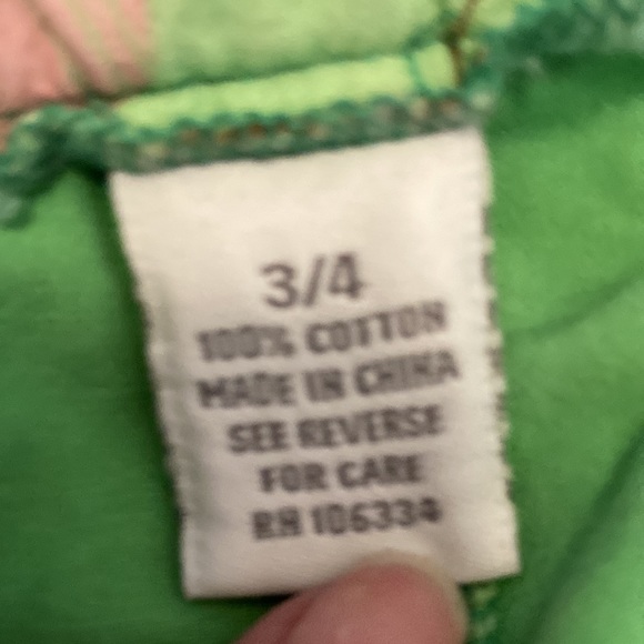 Low rise green capris - Picture 12 of 15